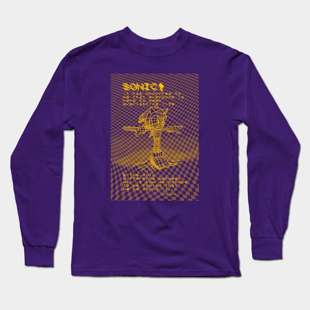 sim.exe Long Sleeve T-Shirt by brenon